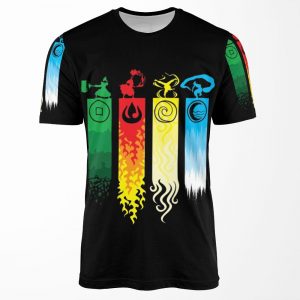 Avatar The Legend Of Aang All-over-print T-shirt