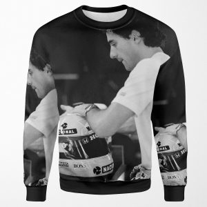 Ayrton Senna All-over-print Unisex Sweatshirt