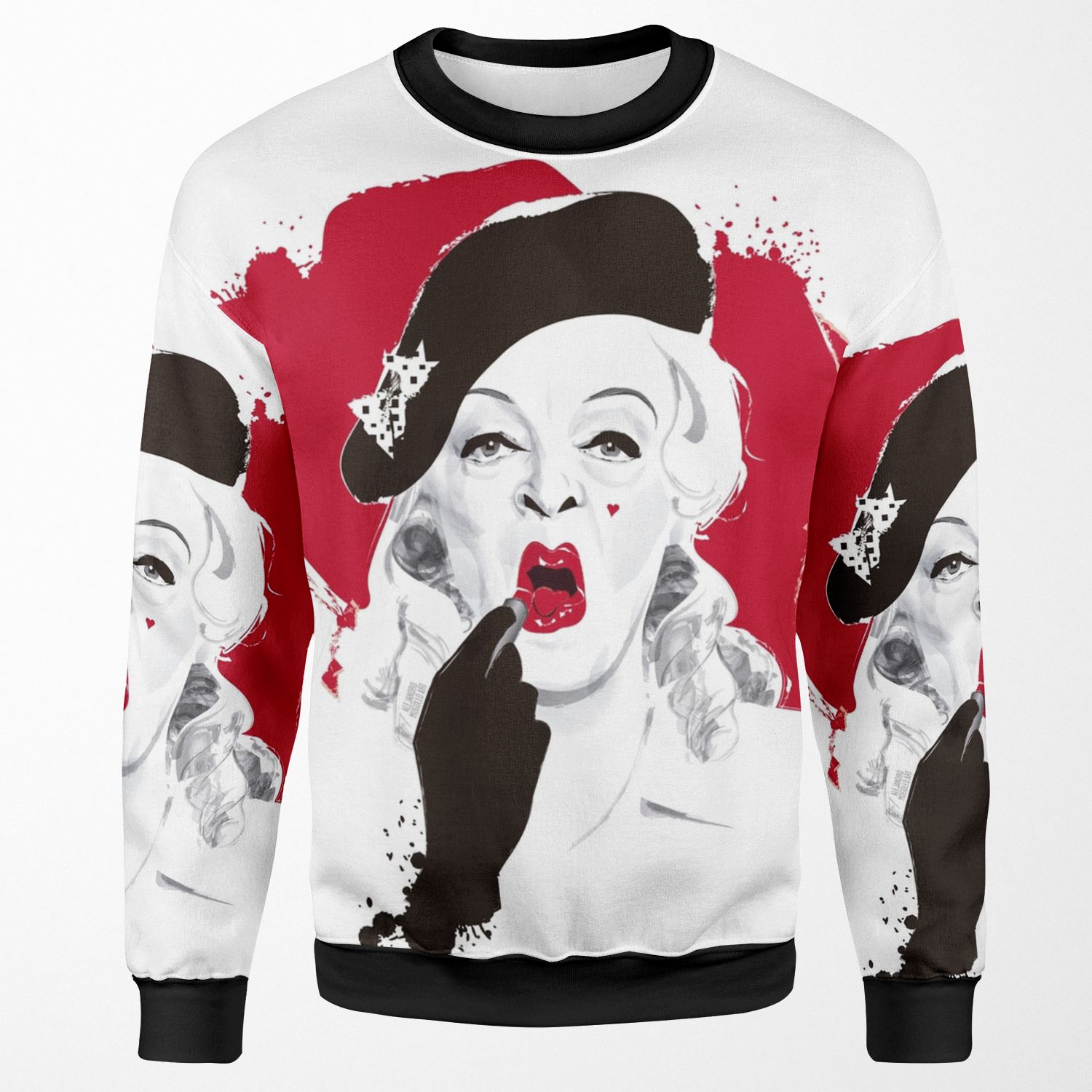 Baby Jane Lipstick All-over-print Unisex Sweatshirt