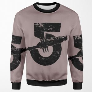 Babylon 5 Vintage Black All-over-print Unisex Sweatshirt