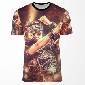 Babymetal Moametal Fire All-over-print T-shirt