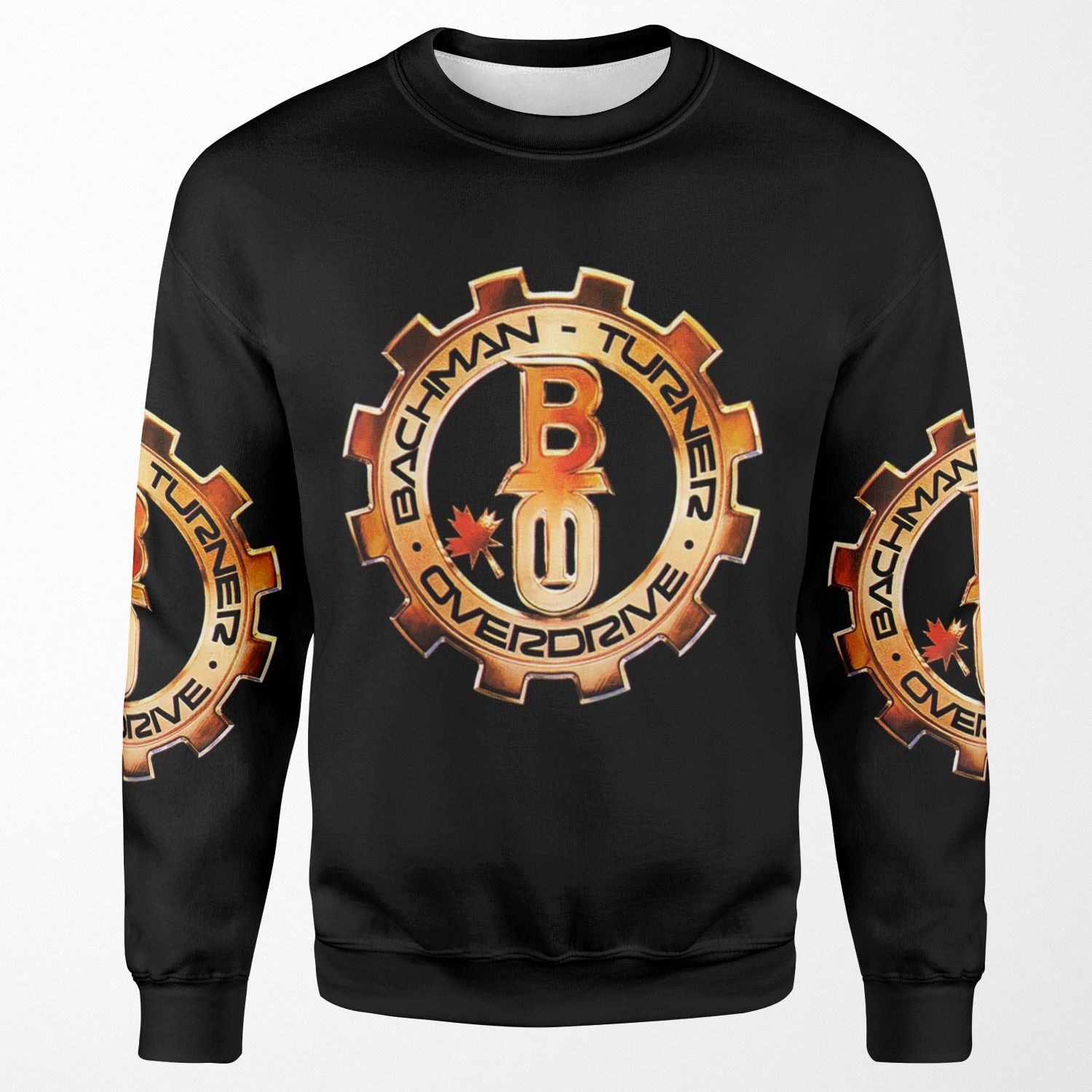 Bachman Turner Overdrive Solid Gold All-over-print Unisex Sweatshirt
