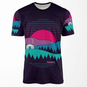 Back To Basics All-over-print T-shirt