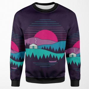 Back To Basics All-over-print Unisex Sweatshirt