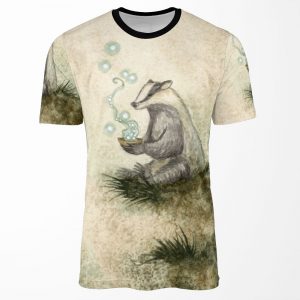 Badger Magick All-over-print T-shirt