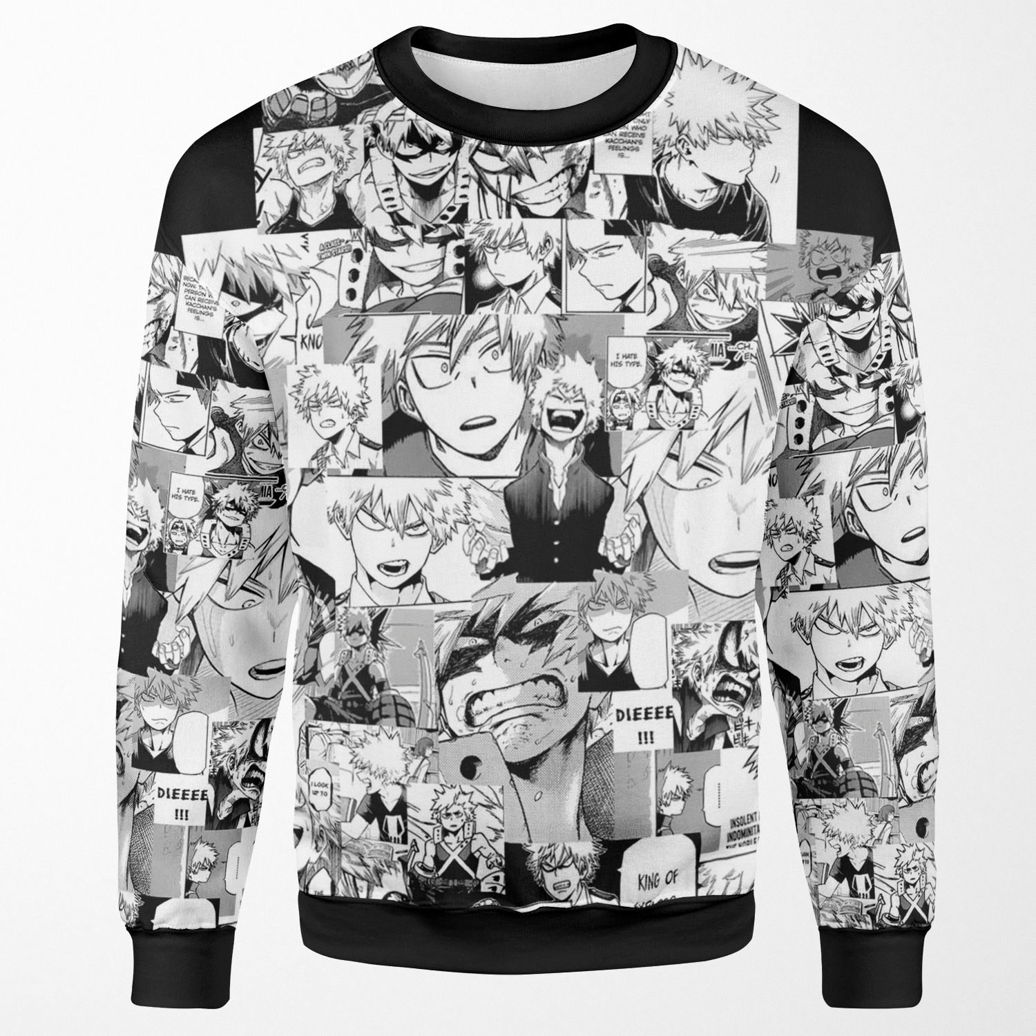 Bakugou Katsuki Collage All-over-print Unisex Sweatshirt