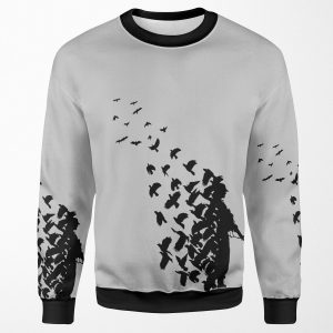 Banksy Birds All-over-print Unisex Sweatshirt