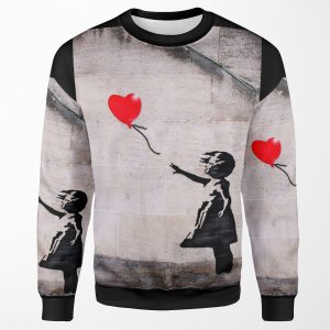 Banksy Hope All-over-print Unisex Sweatshirt
