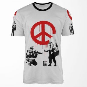 Banksy Peace All-over-print T-shirt