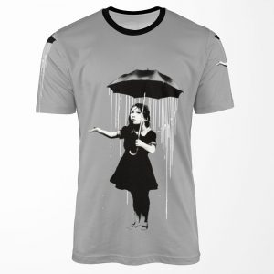 Banksy Rain All-over-print T-shirt