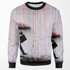 Banksy Umbrella Rainbow Happy Girl All-over-print Unisex Sweatshirt