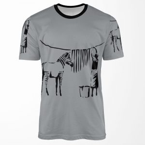 Banksy Zebra All-over-print T-shirt