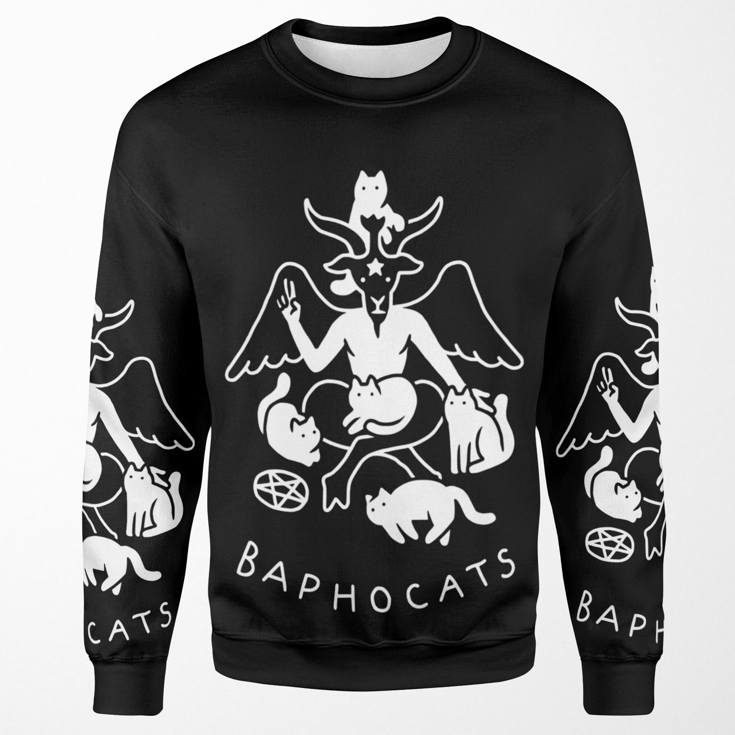 Baphocats All-over-print Unisex Sweatshirt