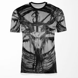 Baphomet Abstract Art All-over-print T-shirt