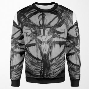 Baphomet Abstract Art All-over-print Unisex Sweatshirt