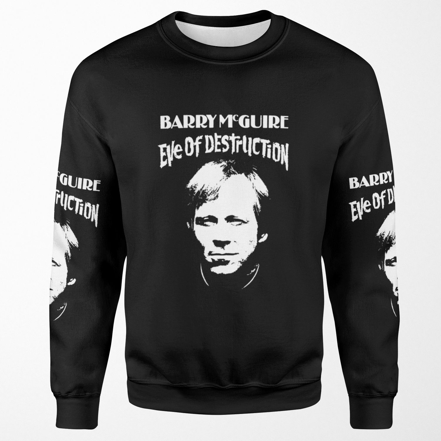 Barry Mcguire Eve Of Destruction All-over-print Unisex Sweatshirt