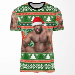 Barry Wood Christmas All-over-print T-shirt