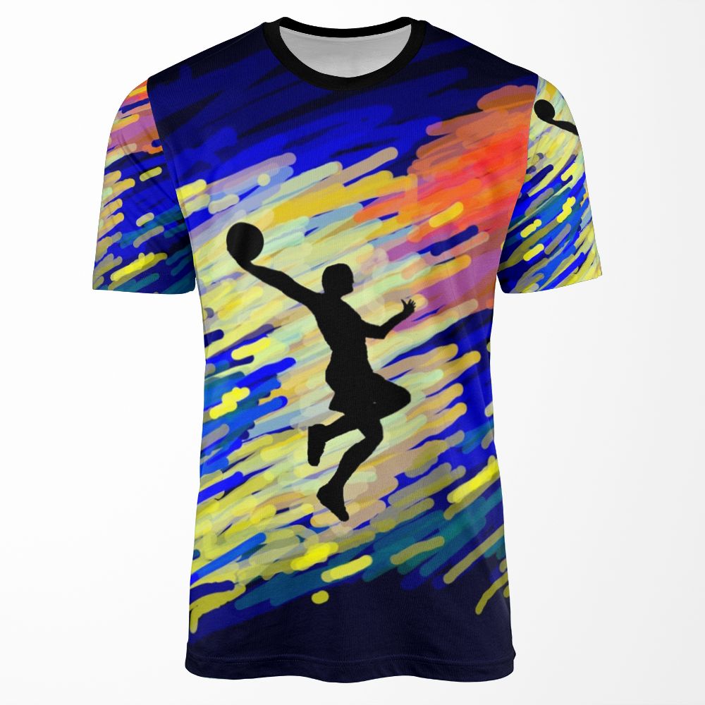 Basketball All-over-print T-shirt