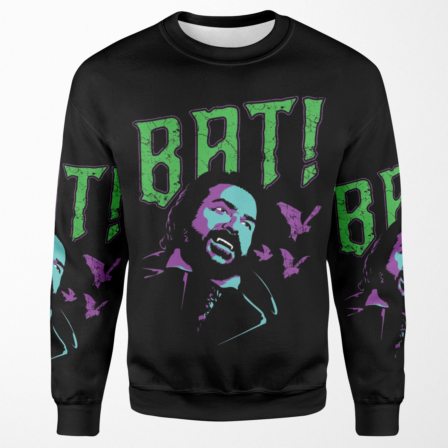 Bat All-over-print Unisex Sweatshirt
