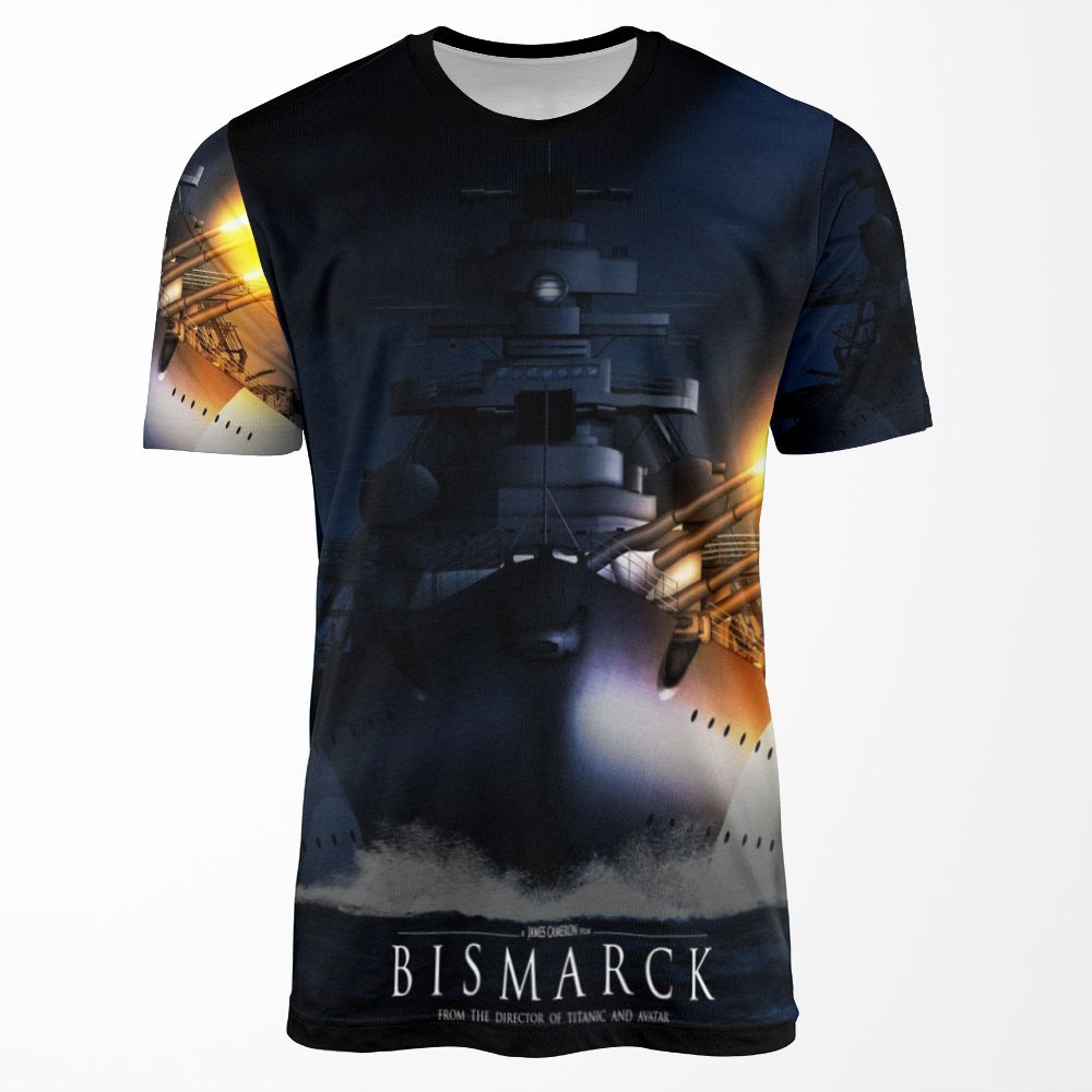 Battleship Bismarck All-over-print T-shirt