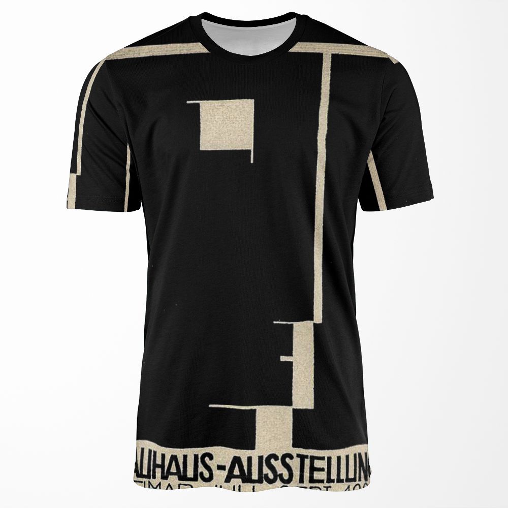 Bauhaus Logo On 1923 Weimar Advertisement All-over-print T-shirt