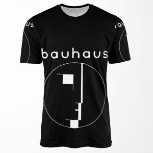 Bauhaus Post Punk 80S Retro White Version All-over-print T-shirt