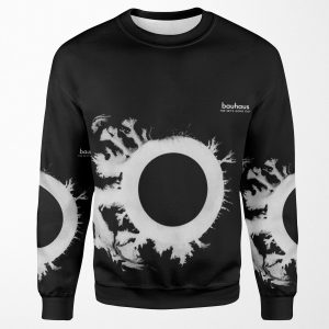 Bauhaus The Sky S Gone Out Post Punk 80S Retro Black And White Artwork All-over-print Unisex Sweatshirt