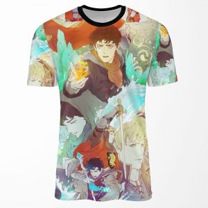 Bbc Merlin Emrys Chronicles All-over-print T-shirt