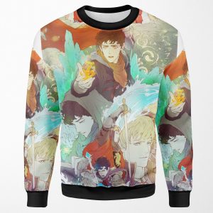 Bbc Merlin Emrys Chronicles All-over-print Unisex Sweatshirt