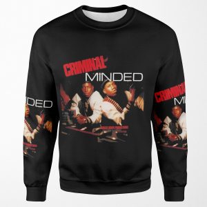 Bdp Boogie Down Productions Criminal Minded Krs One All-over-print Unisex Sweatshirt