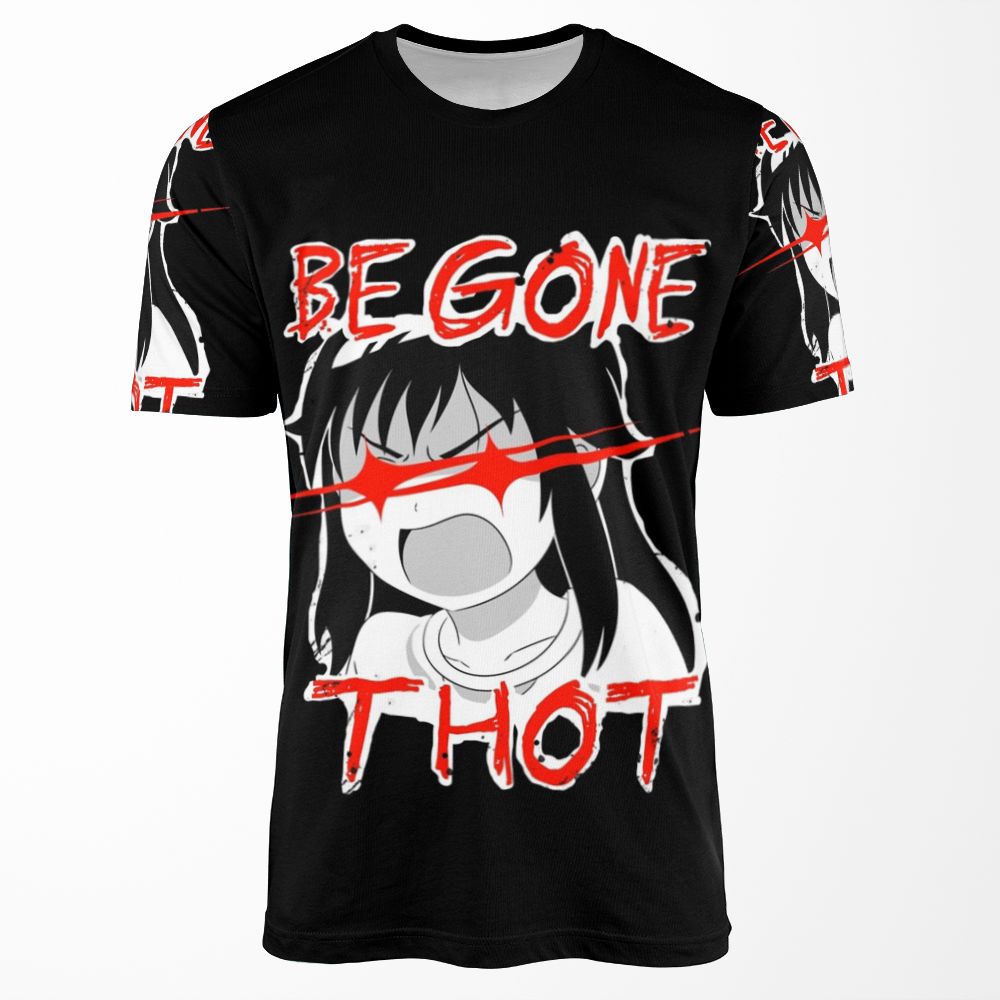Be Gone Thot All-over-print T-shirt