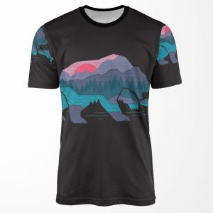 Bear Country All-over-print T-shirt
