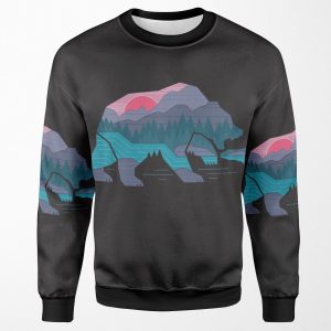 Bear Country All-over-print Unisex Sweatshirt