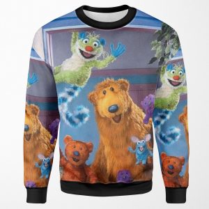 Bear In The Big Blue House All-over-print Unisex Sweatshirt