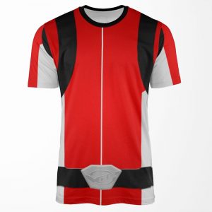 Beast Morpher Red Ranger All-over-print T-shirt