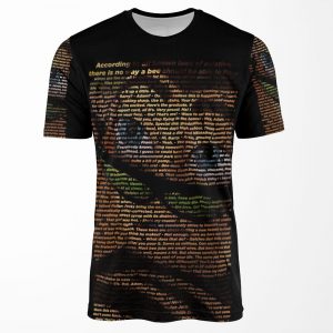 Bee Movie Script You Can Read It High Quality All-over-print T-shirt