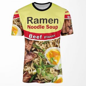Beef Ramen Noodles Is Life All-over-print T-shirt