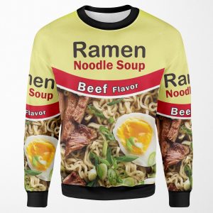 Beef Ramen Noodles Is Life All-over-print Unisex Sweatshirt