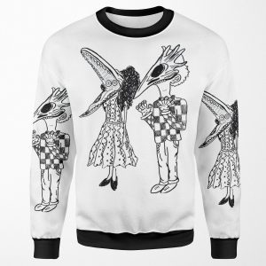 Beetlejuice Beetlejuice Beetlejuice All-over-print Unisex Sweatshirt