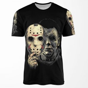 Behind The Mask All-over-print T-shirt