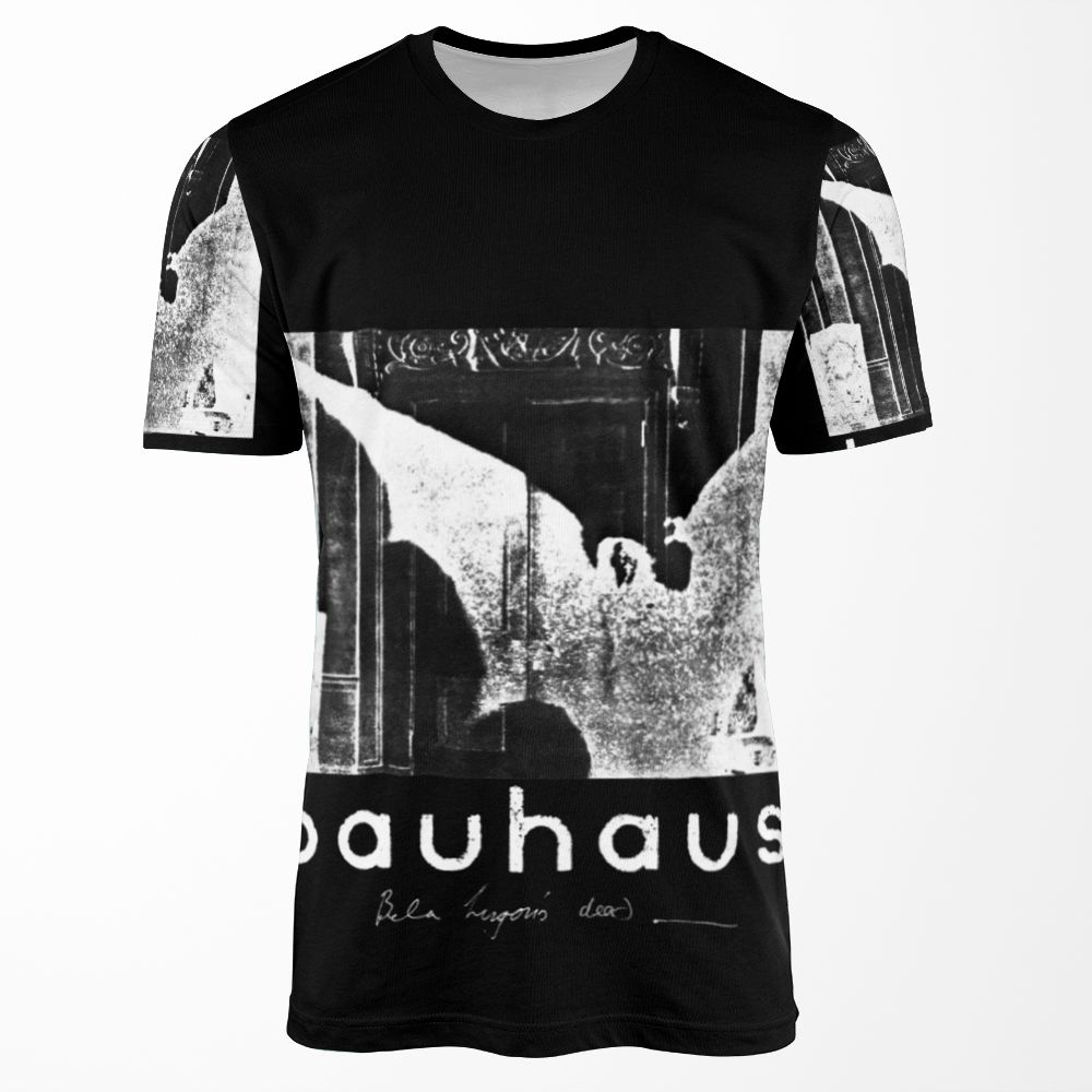 Bela Lugosi S Dead Horror Post Punk 80S Retro Black And White Artwork All-over-print T-shirt