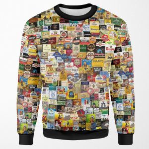 Belgian Beer All-over-print Unisex Sweatshirt