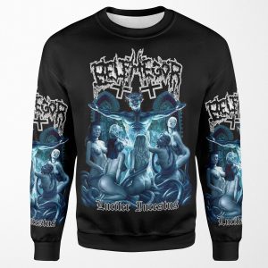 Belphegor Lucifer Incestus Classic Old School Austrian Death Black Metal All-over-print Unisex Sweatshirt