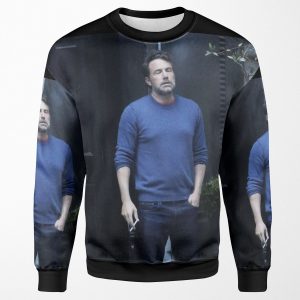 Ben Affleck Smoking All-over-print Unisex Sweatshirt