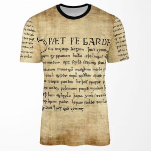 Beowulf Lines 1 11 All-over-print T-shirt