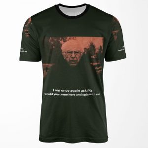Bernie Sanders Turnover All-over-print T-shirt