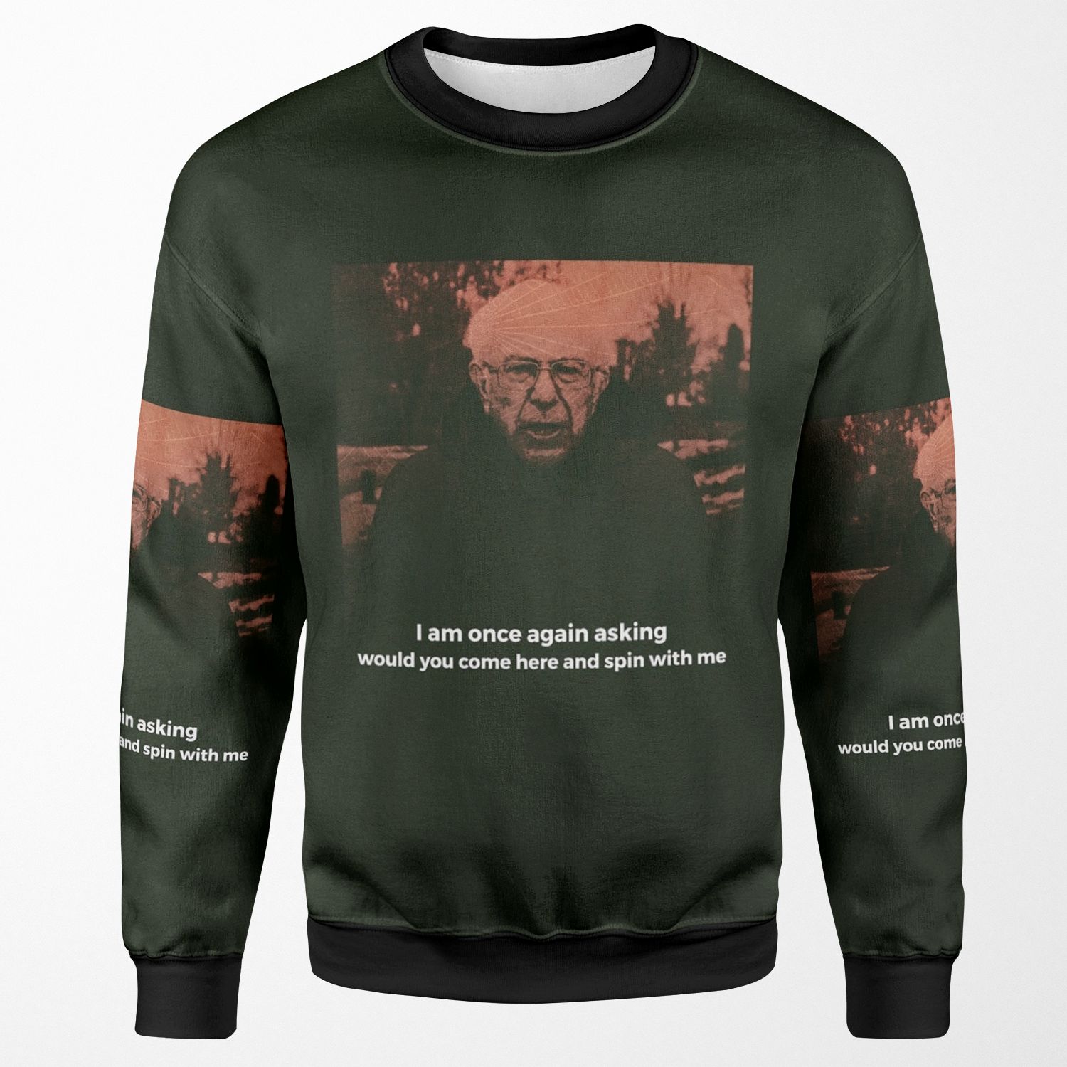Bernie Sanders Turnover All-over-print Unisex Sweatshirt