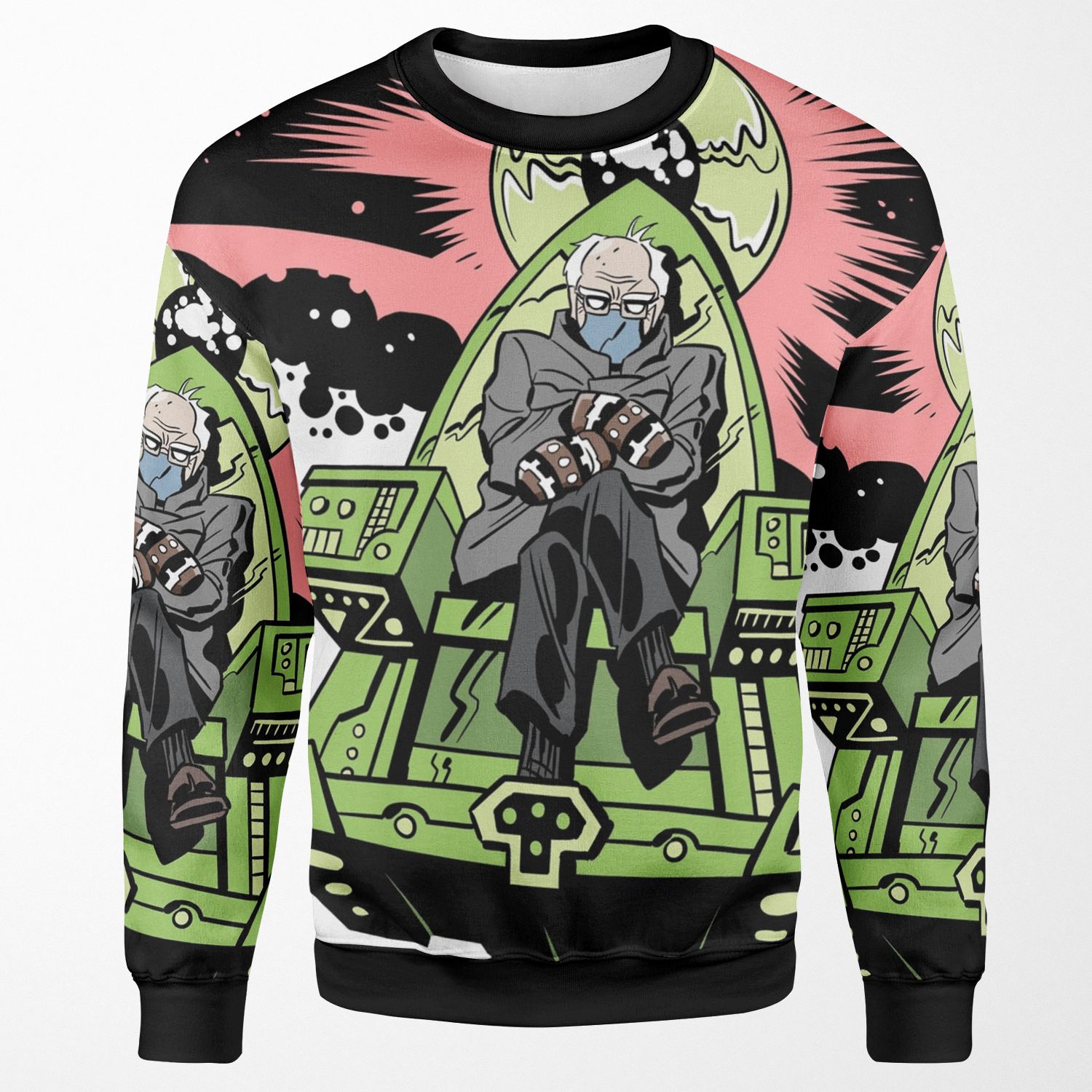 Berntron Cosmic All-over-print Unisex Sweatshirt