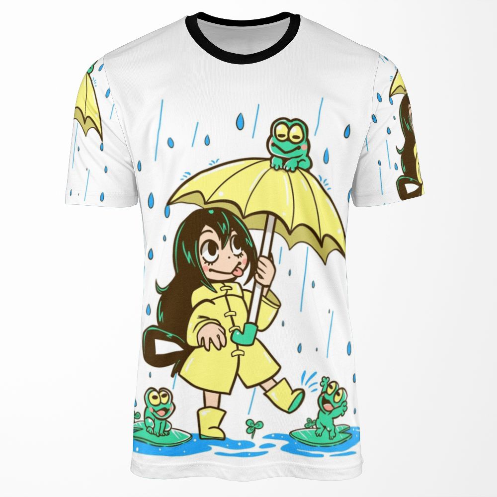 Best Frog Girl All-over-print T-shirt