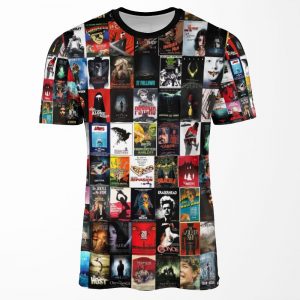 Best Horror Movie Posters Collage All-over-print T-shirt